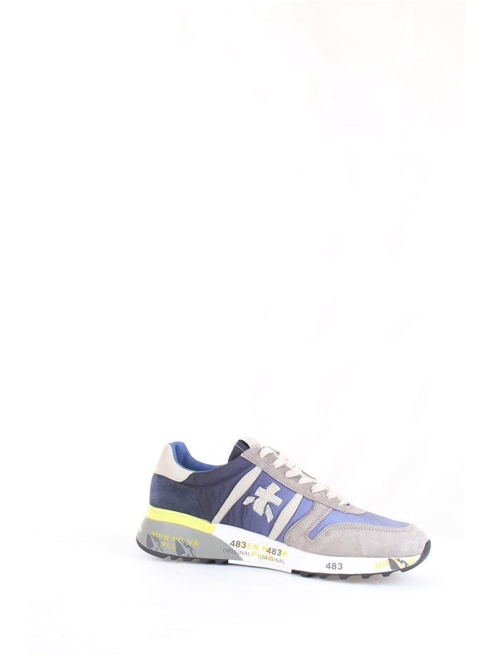 PREMIATA 4587 Blue Shoes Man Sneakers
