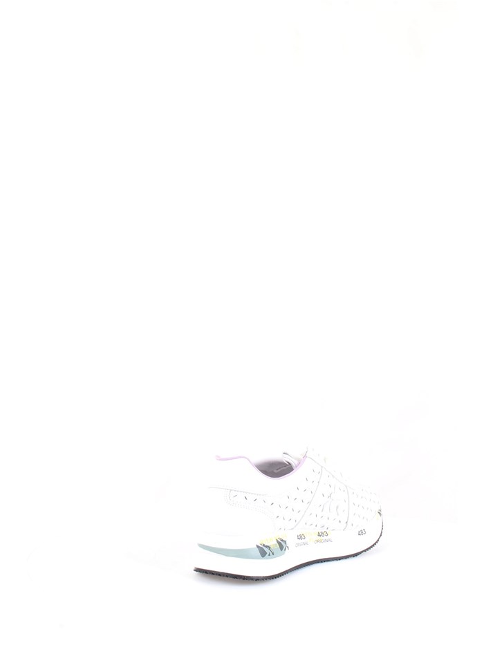 PREMIATA 6242 White Shoes Woman Sneakers