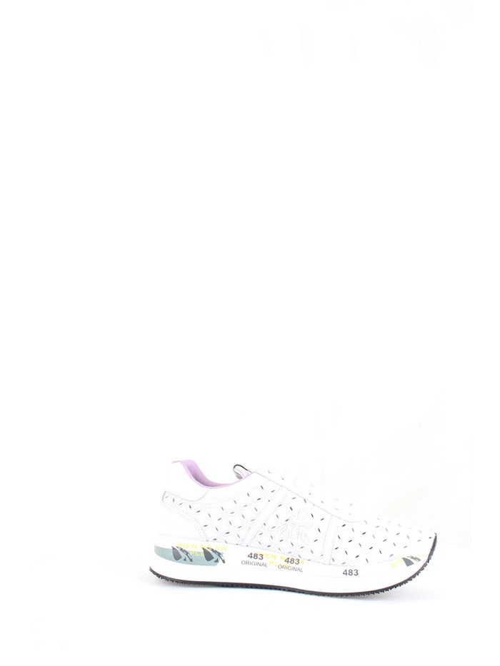 PREMIATA 6242 White Shoes Woman Sneakers