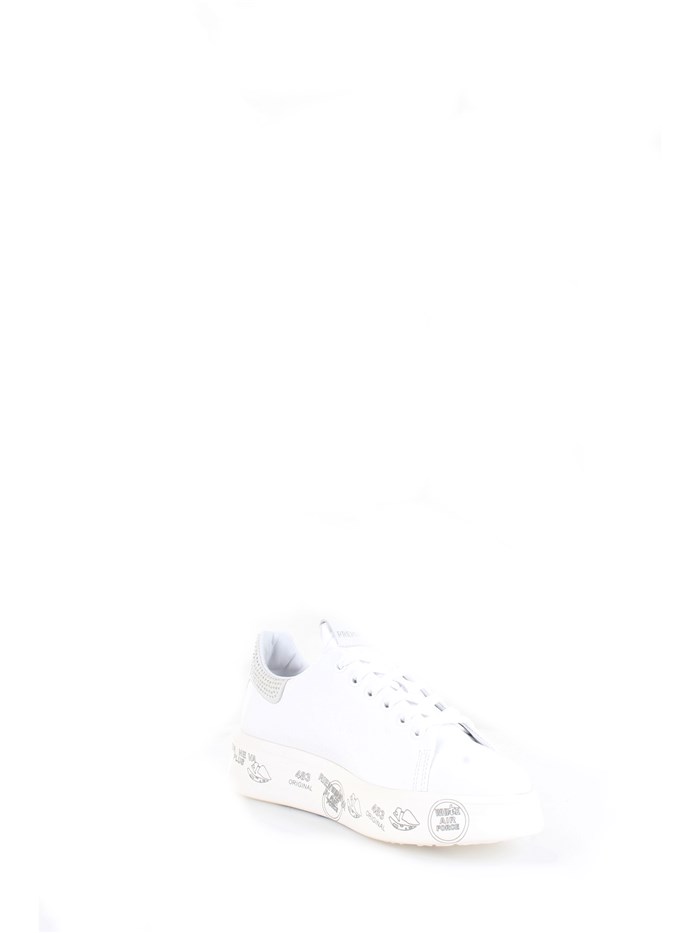 PREMIATA 5717 White Shoes Woman Sneakers