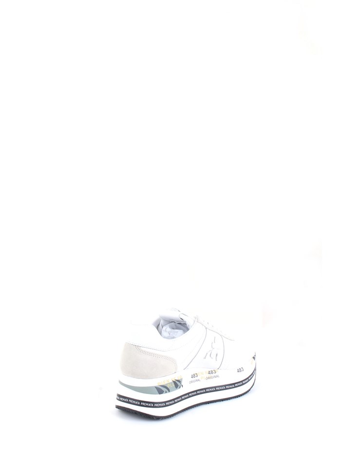 PREMIATA 5603 White Shoes Woman Sneakers