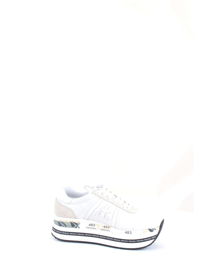 PREMIATA 5603 White Shoes Woman Sneakers