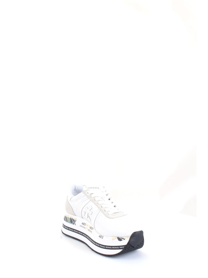 PREMIATA 5603 White Shoes Woman Sneakers