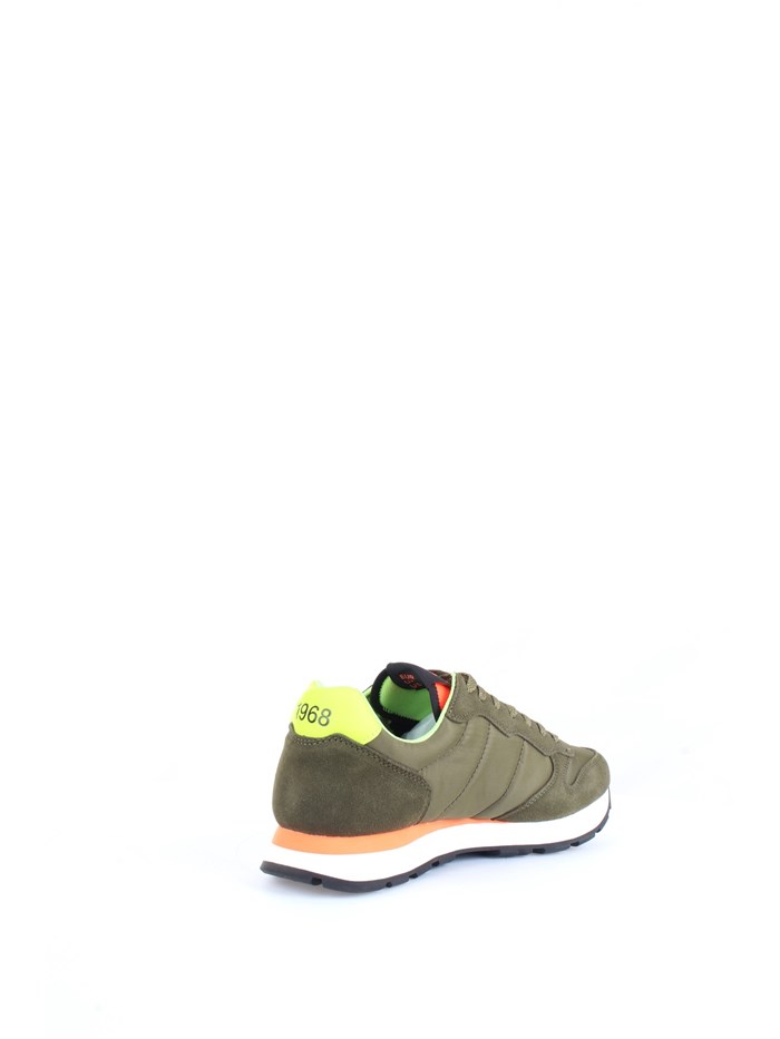 SUN68 Z33102 Green Shoes Man Sneakers