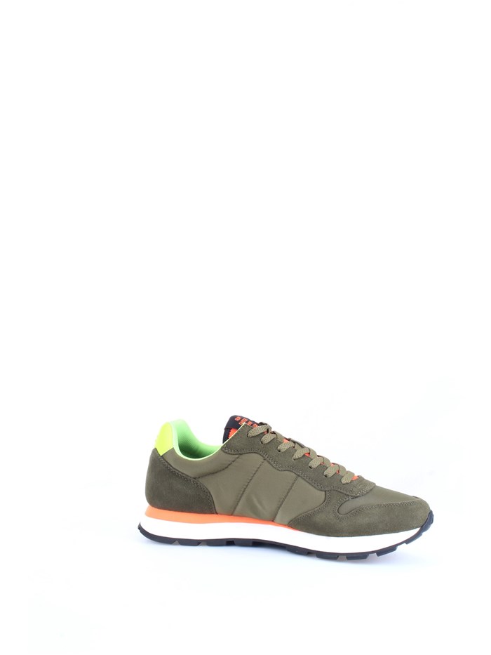 SUN68 Z33102 Green Shoes Man Sneakers