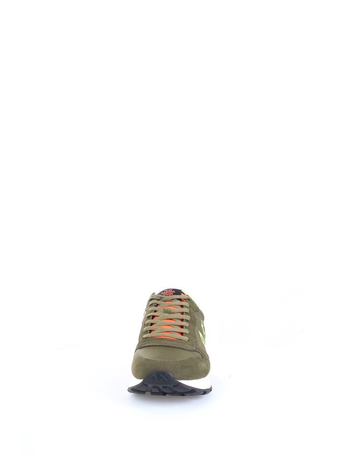 SUN68 Z33102 Green Shoes Man Sneakers