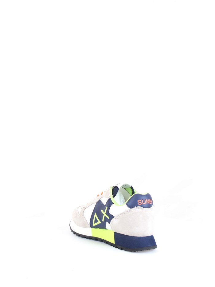 SUN68 Z33113 White Shoes Man Sneakers