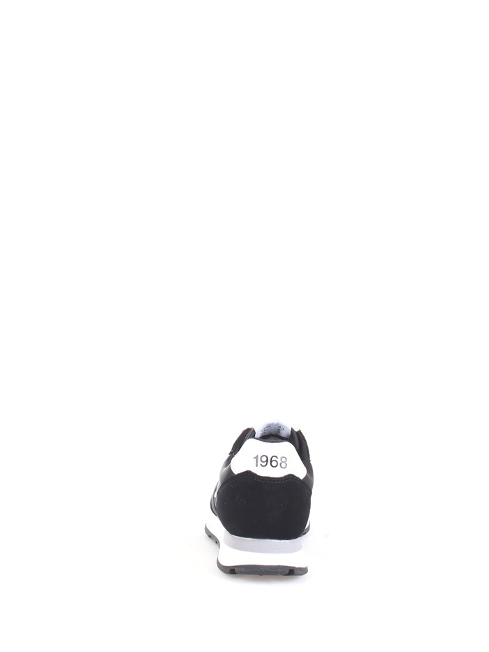 SUN68 Z33101 Black Shoes Man Sneakers