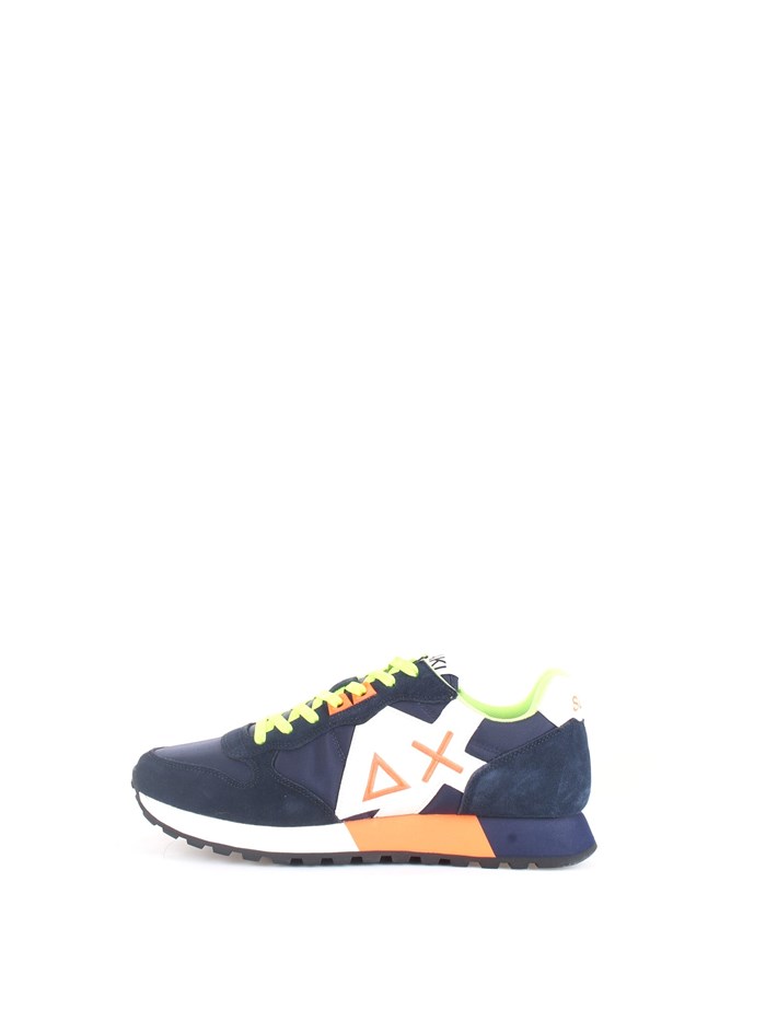 SUN68 Z33113 Blue Shoes Man Sneakers SUN68 Z33113 Blue Shoes Man Sneakers
