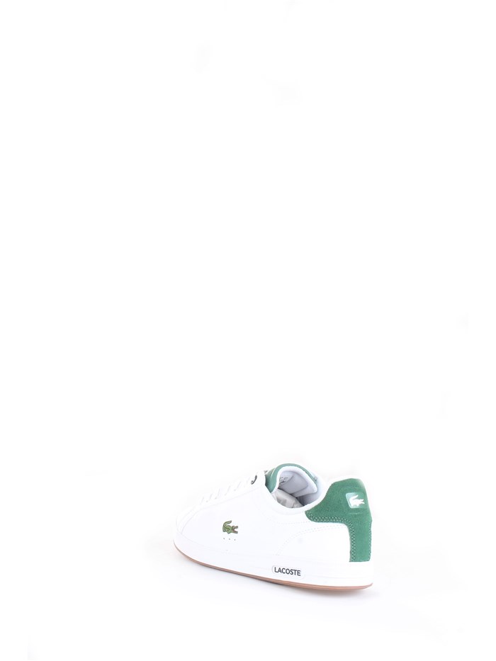 Lacoste 745SMA0097Y37 White Shoes Man Sneakers