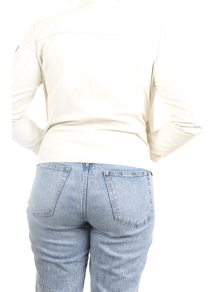 PEUTEREY PED3560 White Clothing Woman Jacket