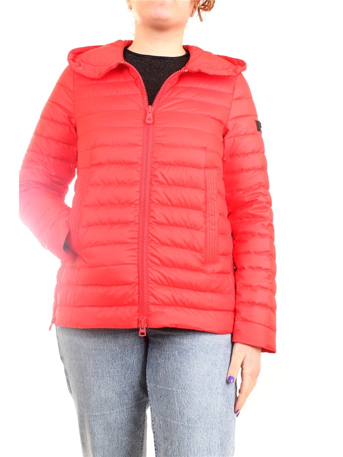 PEUTEREY CALVUS MQE 02 Red Clothing Woman Duvet PEUTEREY CALVUS MQE 02 Red Clothing Woman Duvet