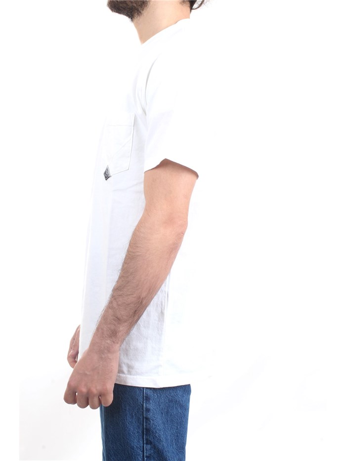 ROY ROGER'S P23RRU634CA160111 White Clothing Man T-Shirt/Polo