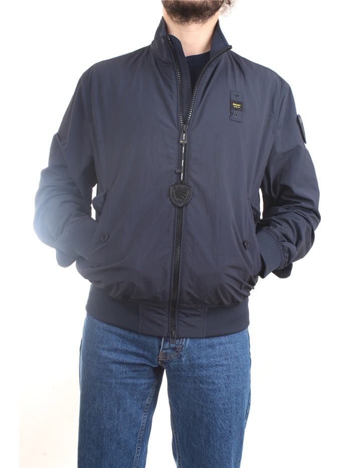 Blauer 23SBLUC04112006535 Blue Clothing Man Jacket Blauer 23SBLUC04112006535 Blue Clothing Man Jacket