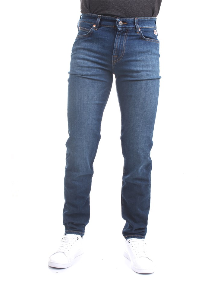 ROY ROGER'S P23RRU075D141A056 Blue Clothing Man Jeans