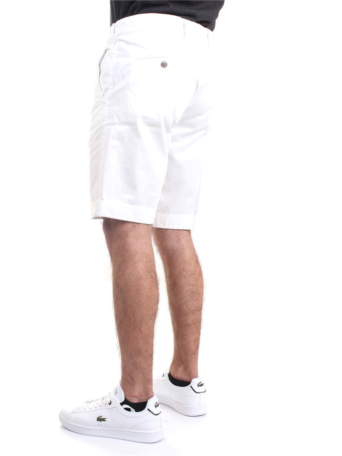 40 Weft SERGENTBE 1188 White Clothing Man Shorts