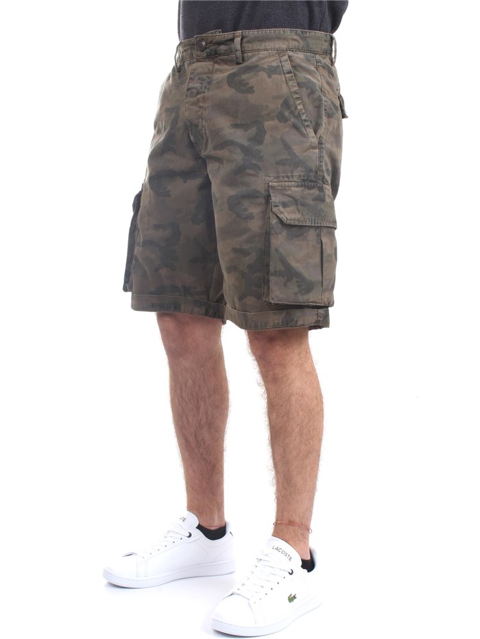 40 Weft NICK 1309 Green Clothing Man Shorts