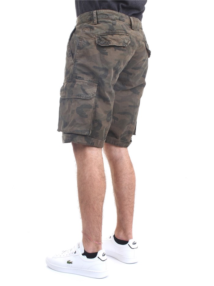 40 Weft NICK 1309 Green Clothing Man Shorts
