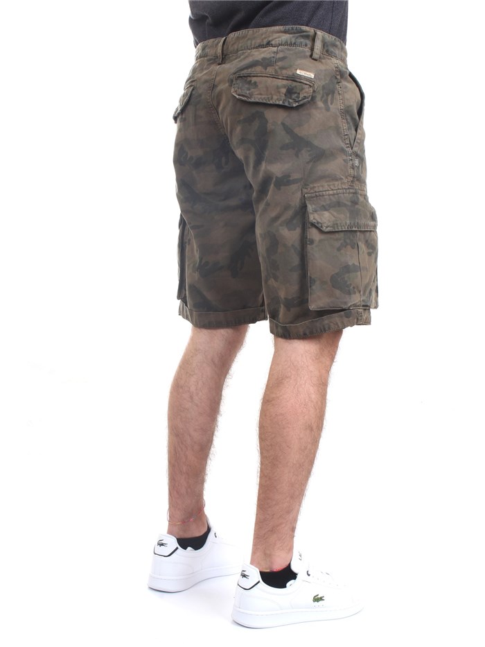40 Weft NICK 1309 Green Clothing Man Shorts