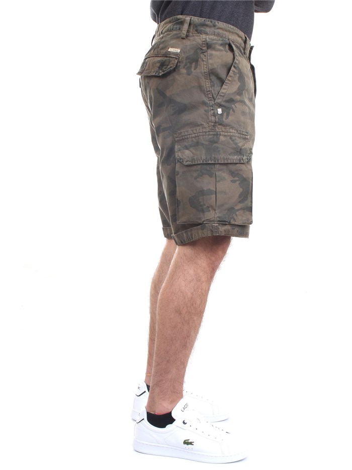 40 Weft NICK 1309 Green Clothing Man Shorts