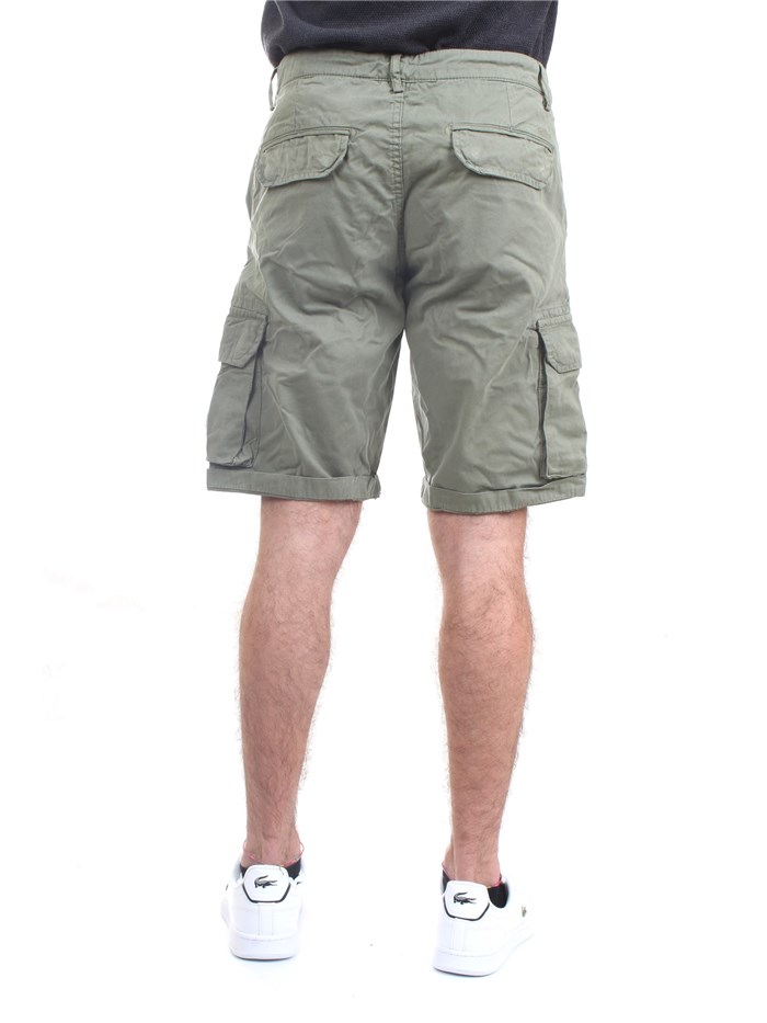40 Weft NICK 1187 Green Clothing Man Shorts