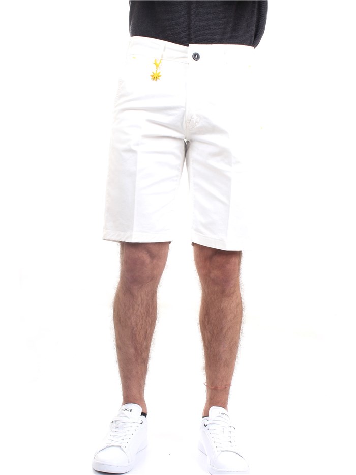 MANUEL RITZ 3432B1758T White Clothing Man Shorts MANUEL RITZ 3432B1758T White Clothing Man Shorts