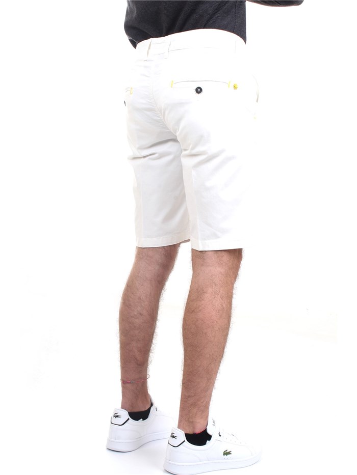MANUEL RITZ 3432B1758T White Clothing Man Shorts