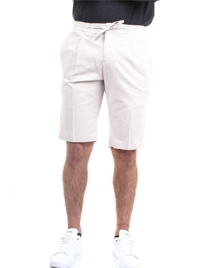 MANUEL RITZ 3432B1778 Beige Clothing Man Shorts MANUEL RITZ 3432B1778 Beige Clothing Man Shorts