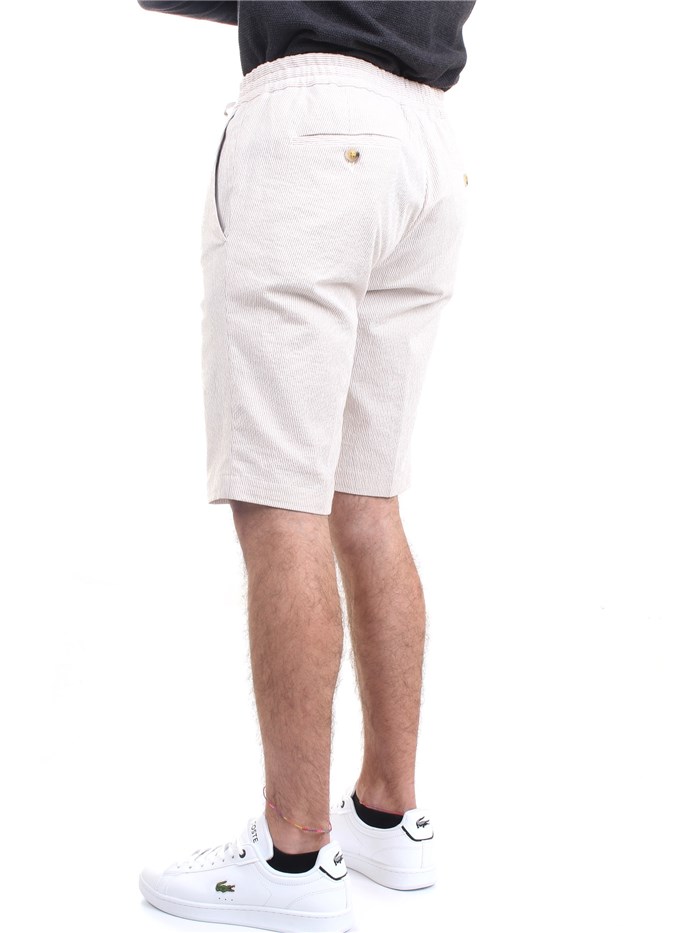 MANUEL RITZ 3432B1778 Beige Clothing Man Shorts