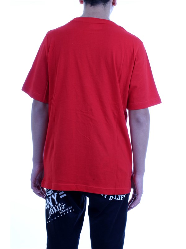 KAPPA 3032B00 Rosso Abbigliamento Uomo T-Shirt