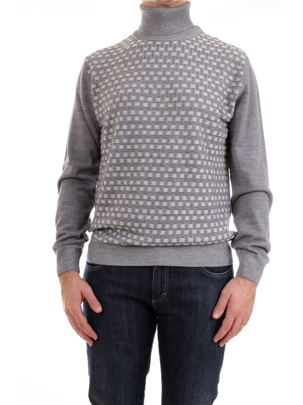 Umberto Vallati 8307 2160 Grey Clothing Man Pullover Umberto Vallati 8307 2160 Grey Clothing Man Pullover