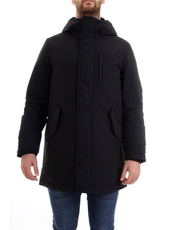 WOOLRICH WOCPS2705 Black Clothing Man PARKA WOOLRICH WOCPS2705 Black Clothing Man PARKA