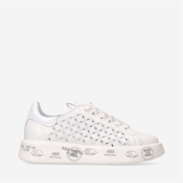 PREMIATA 6283 Bianco Scarpe Donna Sneakers