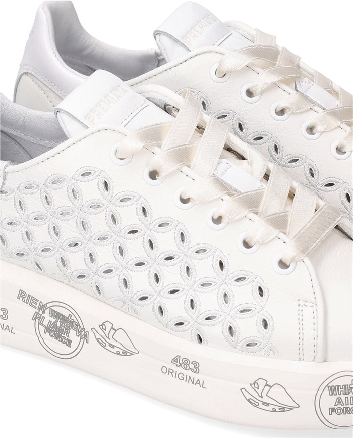 PREMIATA 6283 Bianco Scarpe Donna Sneakers