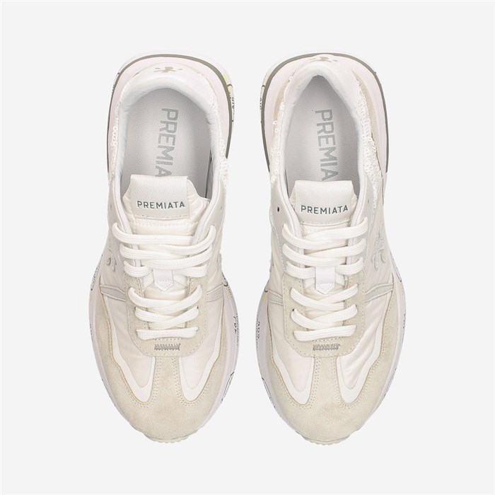 PREMIATA 6346 White Shoes Woman Sneakers