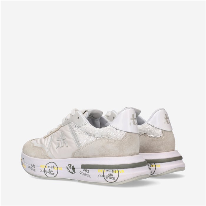 PREMIATA 6346 White Shoes Woman Sneakers
