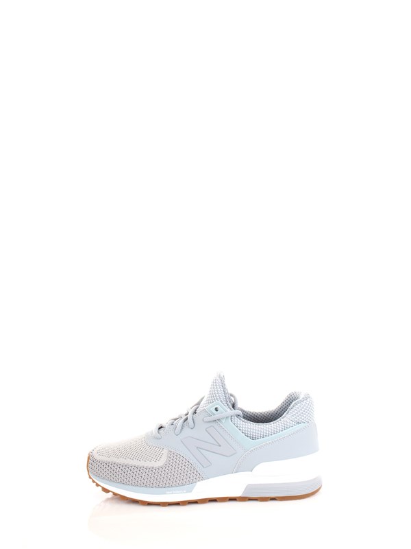 NEW BALANCE WS574 Light blue Shoes Woman Sneakers NEW BALANCE WS574 Light blue Shoes Woman Sneakers