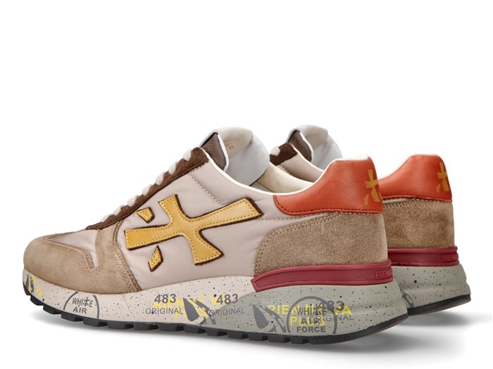 PREMIATA 6416 Beige Shoes Man Sneakers
