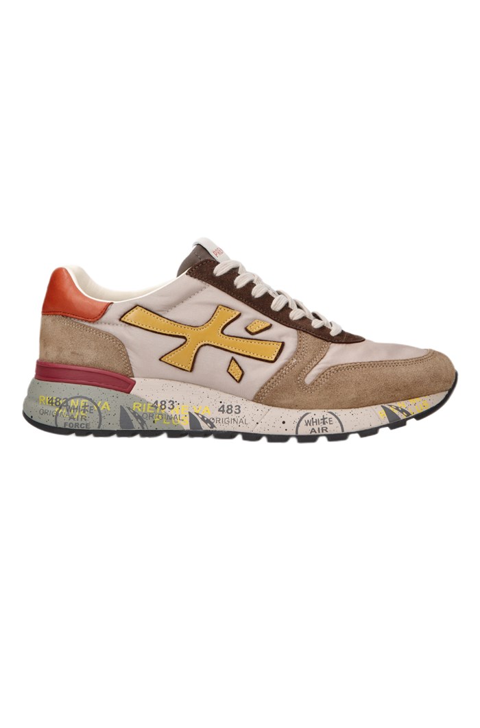 PREMIATA 6416 Beige Shoes Man Sneakers