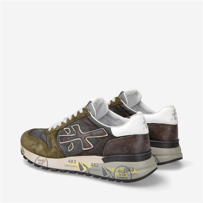 PREMIATA 6417 Green Shoes Man Sneakers