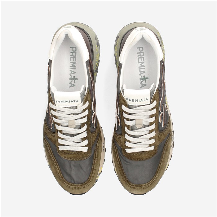 PREMIATA 6417 Green Shoes Man Sneakers