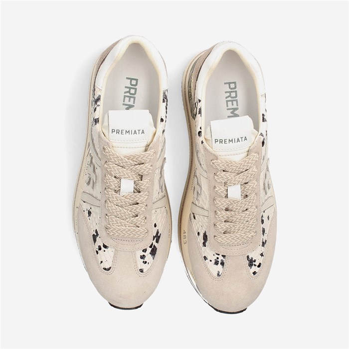 PREMIATA 6497 Beige Shoes Woman Sneakers