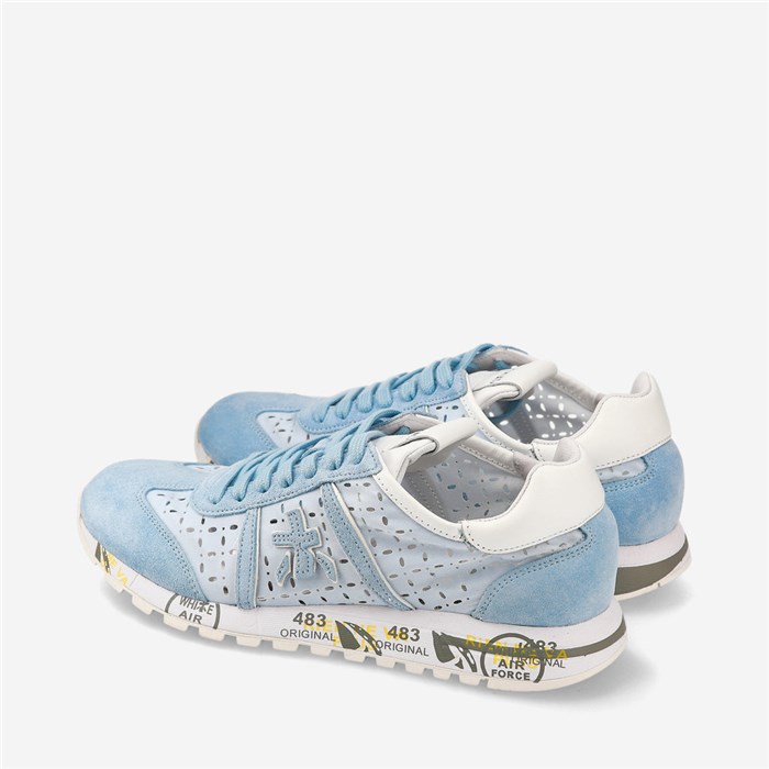 PREMIATA 6700 Light blue Shoes Woman Sneakers