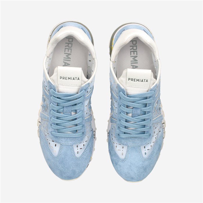 PREMIATA 6700 Light blue Shoes Woman Sneakers