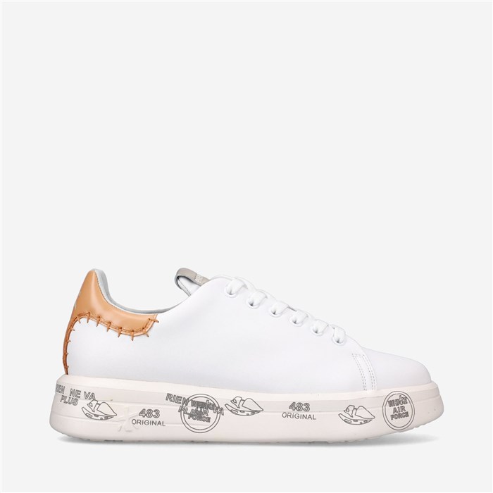PREMIATA 6711 White Shoes Woman Sneakers