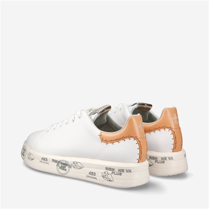 PREMIATA 6711 White Shoes Woman Sneakers