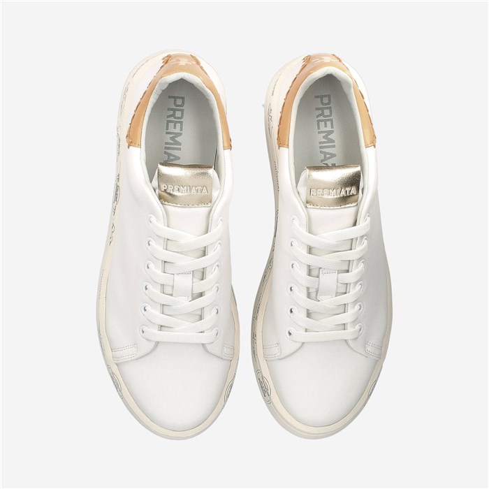 PREMIATA 6711 White Shoes Woman Sneakers