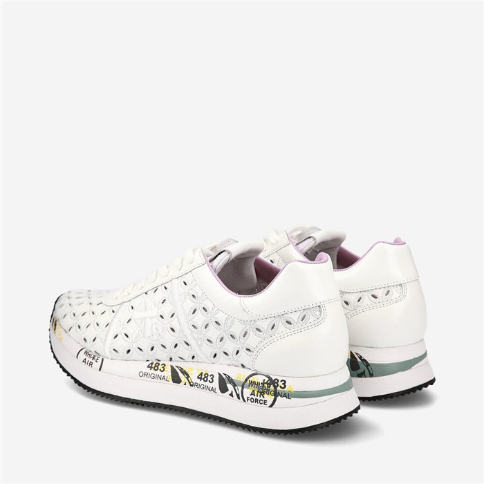PREMIATA 6749 Bianco Scarpe Donna Sneakers