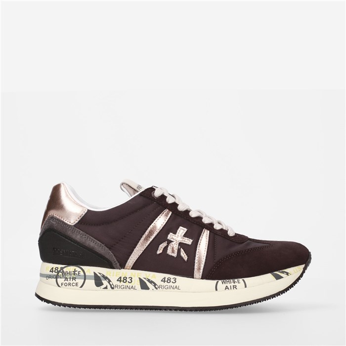PREMIATA 6980 Brown Shoes Woman Sneakers