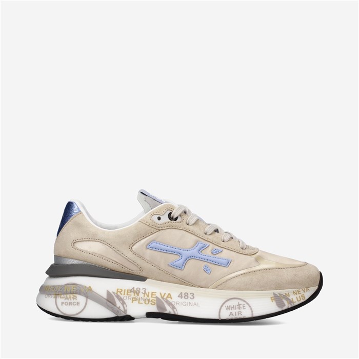 PREMIATA 6990 Beige Shoes Woman Sneakers